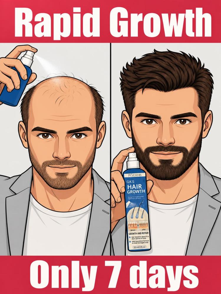 Hair Care Essence Oil Spray - スカルプケアエッセンススプレー：抜け毛防止と油分コントロール、ヘアラインケア、男女兼用。