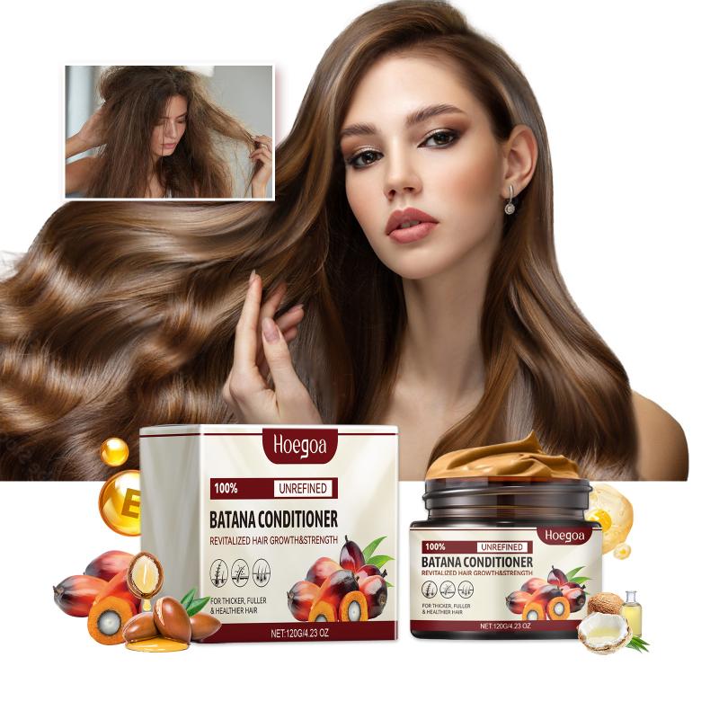 Hair Care Frizzy Hair - バタナ栄養オイルヘアコンディショナー保湿ダメージ修復縮れ毛強化毛根矯正ソフトスムージングヘアケア