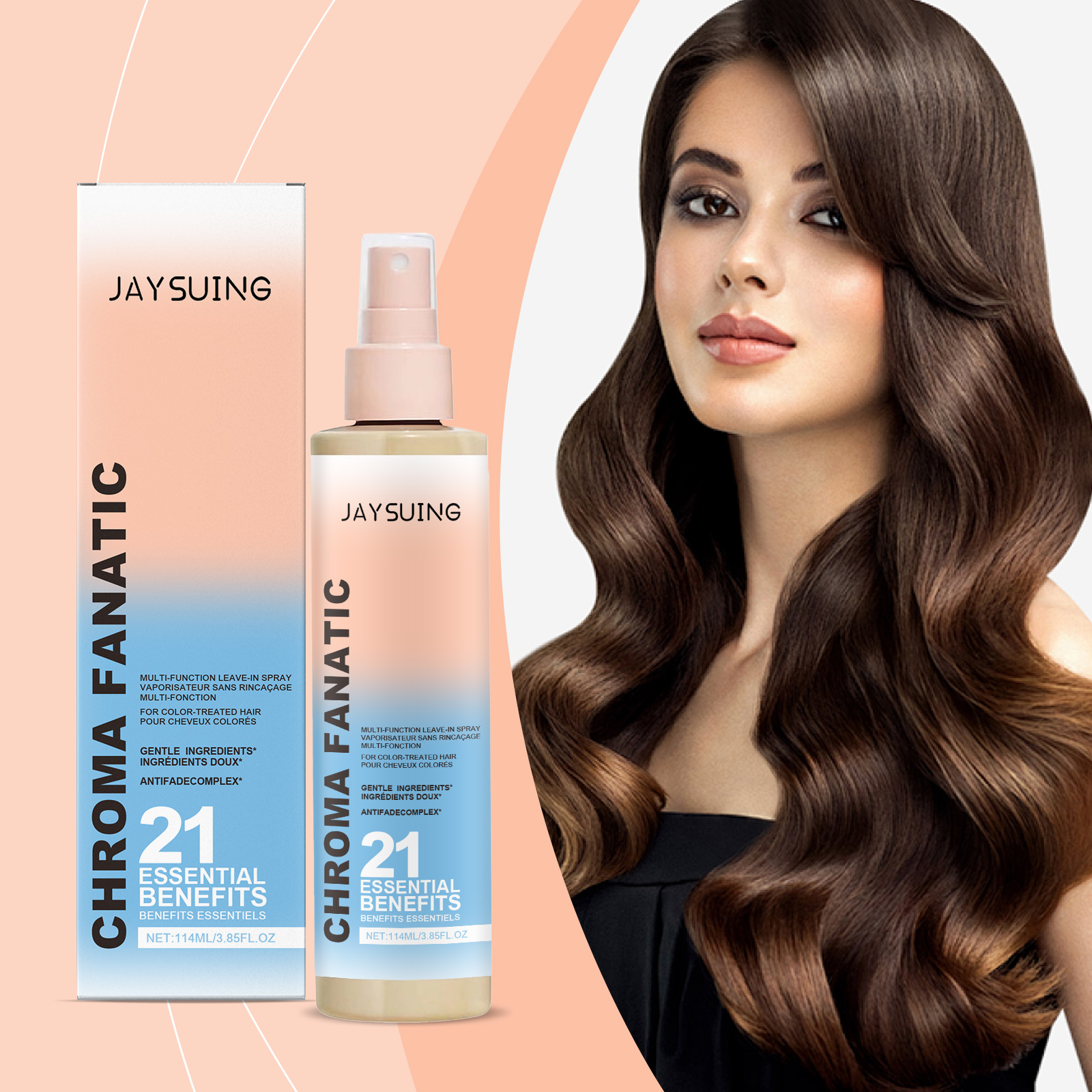 Hair Care Essence Oil Spray - 保湿スプレー髪頭皮治療スムージング矯正光沢のある修復ホット染色損傷した縮れ毛ケアエッセンシャルオイル