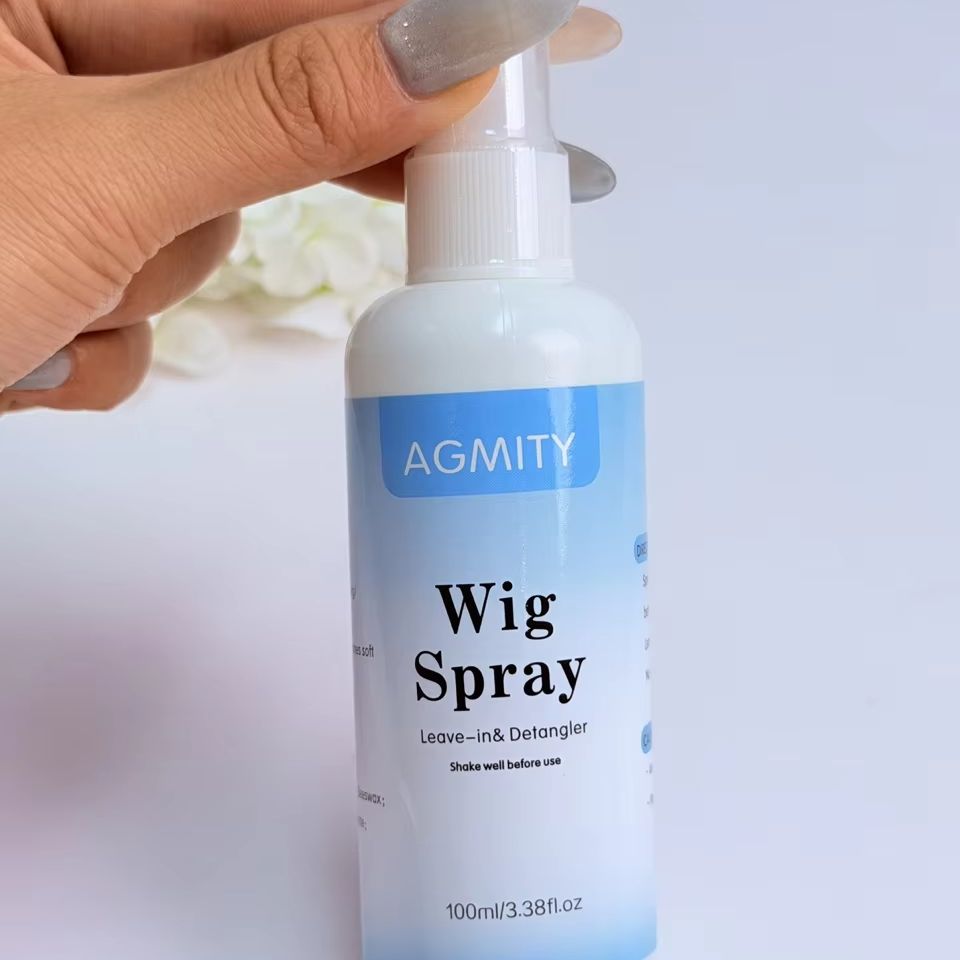 Hair Care Spray - ウィッグ用ヘアケア液 100ml、縮れ防止、静電気防止ヘアスプレー、滑らかで簡単にとかせる、ウィッグを保護します