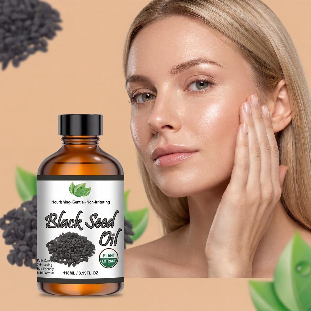 ブラックシードオイル 118ml 純粋な天然植物エキス ヘア - Hair Care Frizzy Hair のレビューと価格