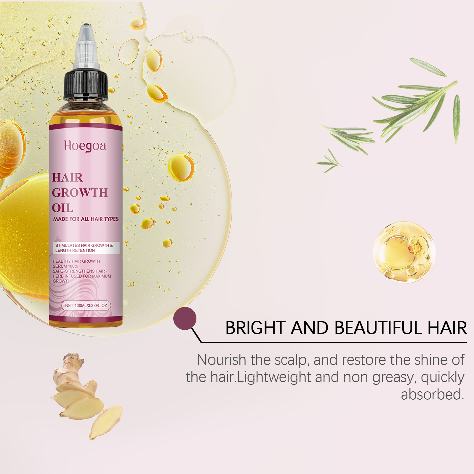 育毛オイル 枝毛を修復する 乾燥して縮れた髪を改善する 脱毛 - Hair Care Frizzy Hair のレビューと価格