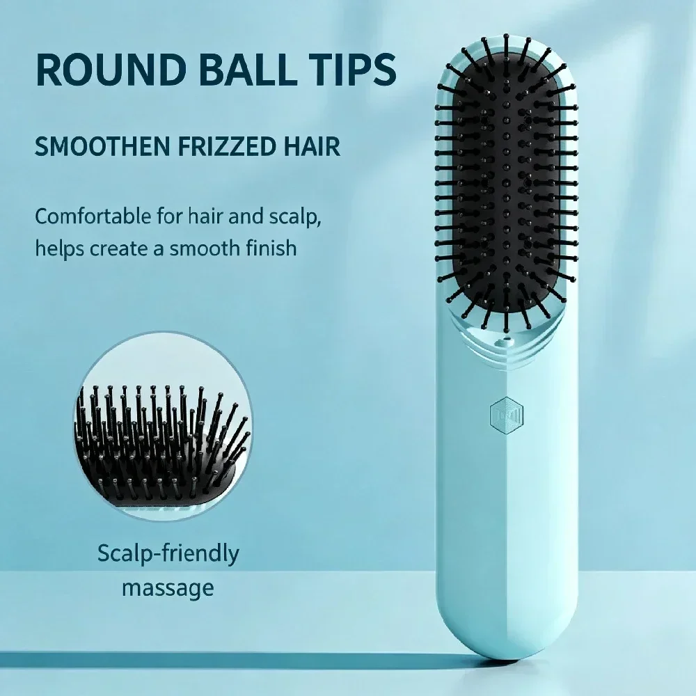 スチーム電気ヘアストレートニングブラシ、エアクッションスプレ - Hair Care Frizzy Hair のレビューと価格