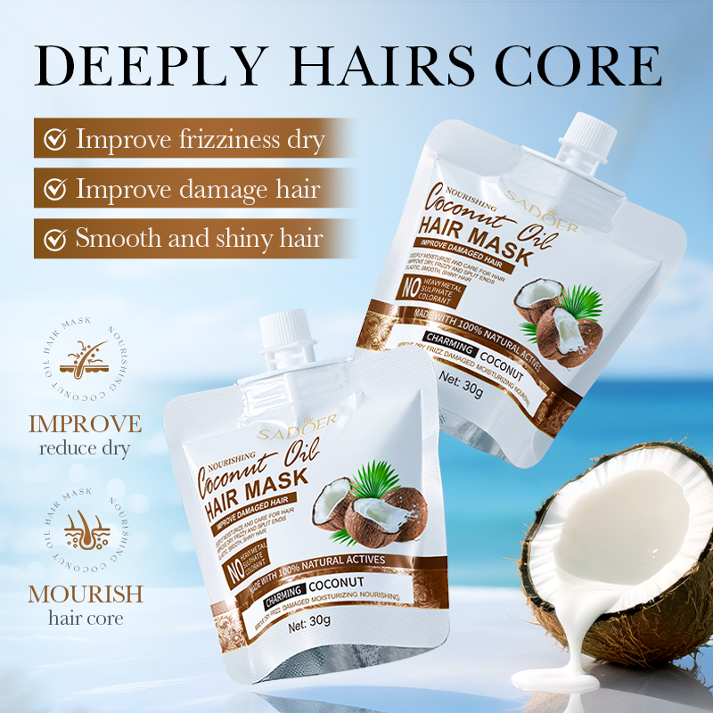 マジカルケラチンヘアマスク 5 秒でダメージを受けた縮れた髪 - Hair Care Frizzy Hair のレビューと価格