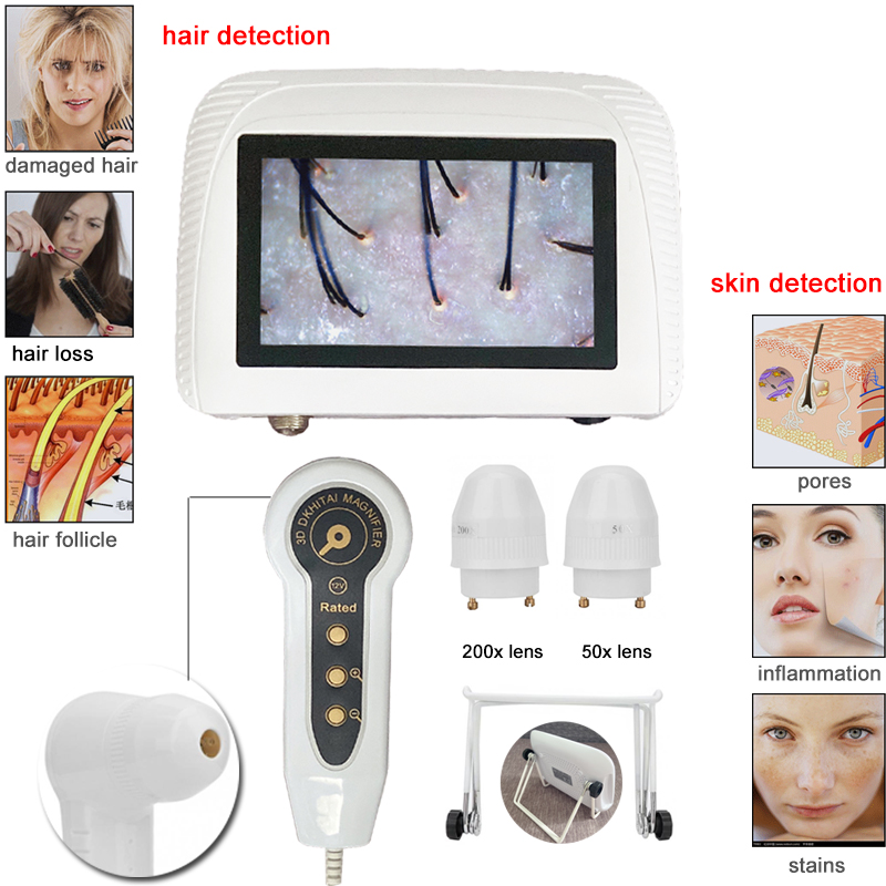充電式スキンアナライザー,スキンケアツール,頭皮検出器,ダー - Hair Porosity Test のレビューと価格