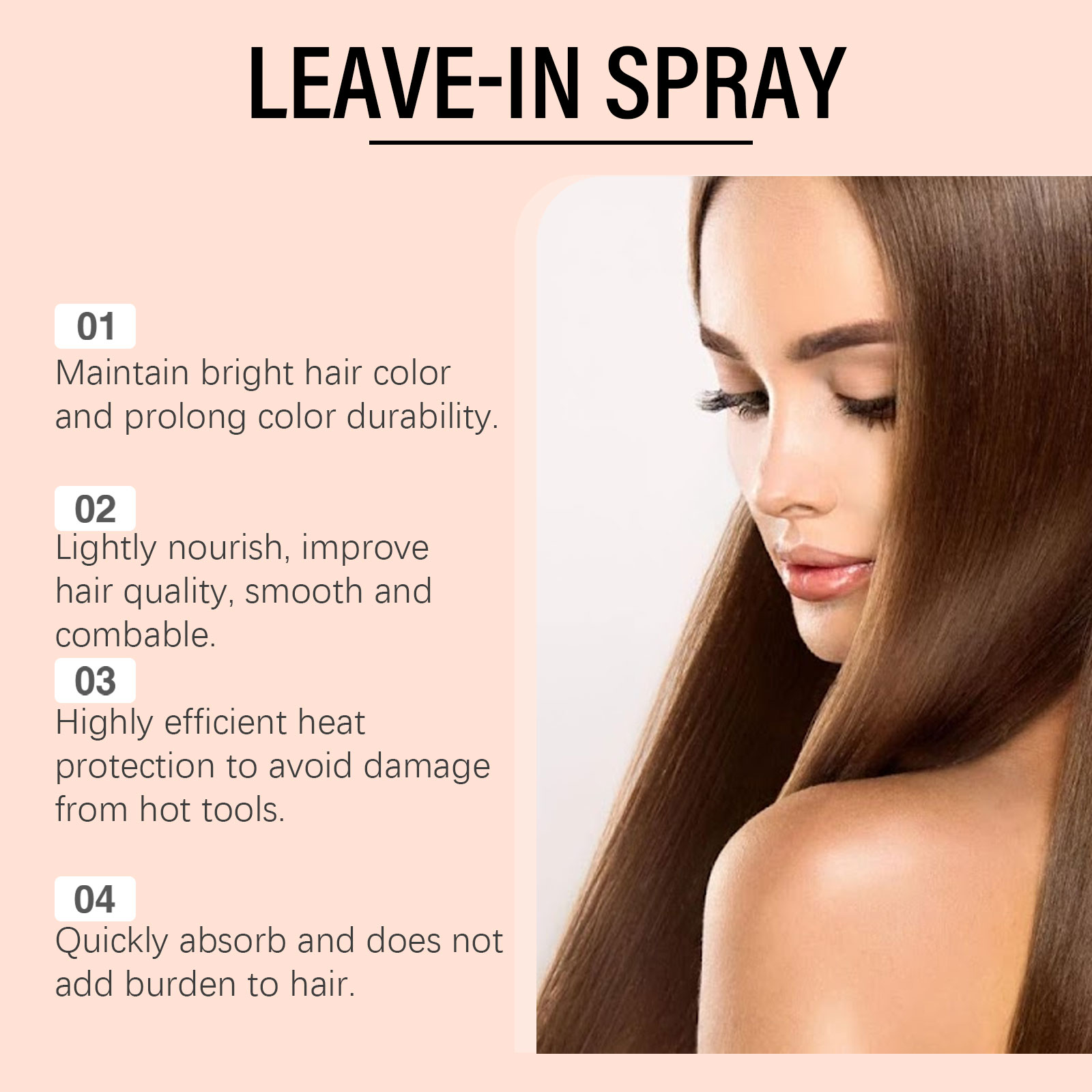 保湿スプレー髪頭皮治療スムージング矯正光沢のある修復ホット染 - Hair Care Essence Oil Spray のレビューと価格