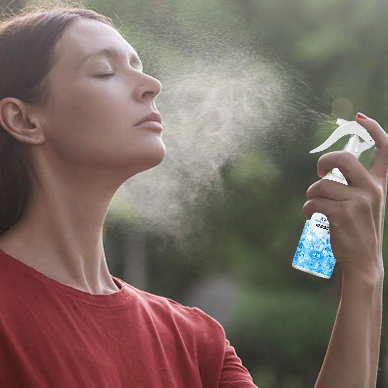 100ml冷却ミストスプレー 顔と体に使える心地よい保護スプ - Hair Care Spray のレビューと価格