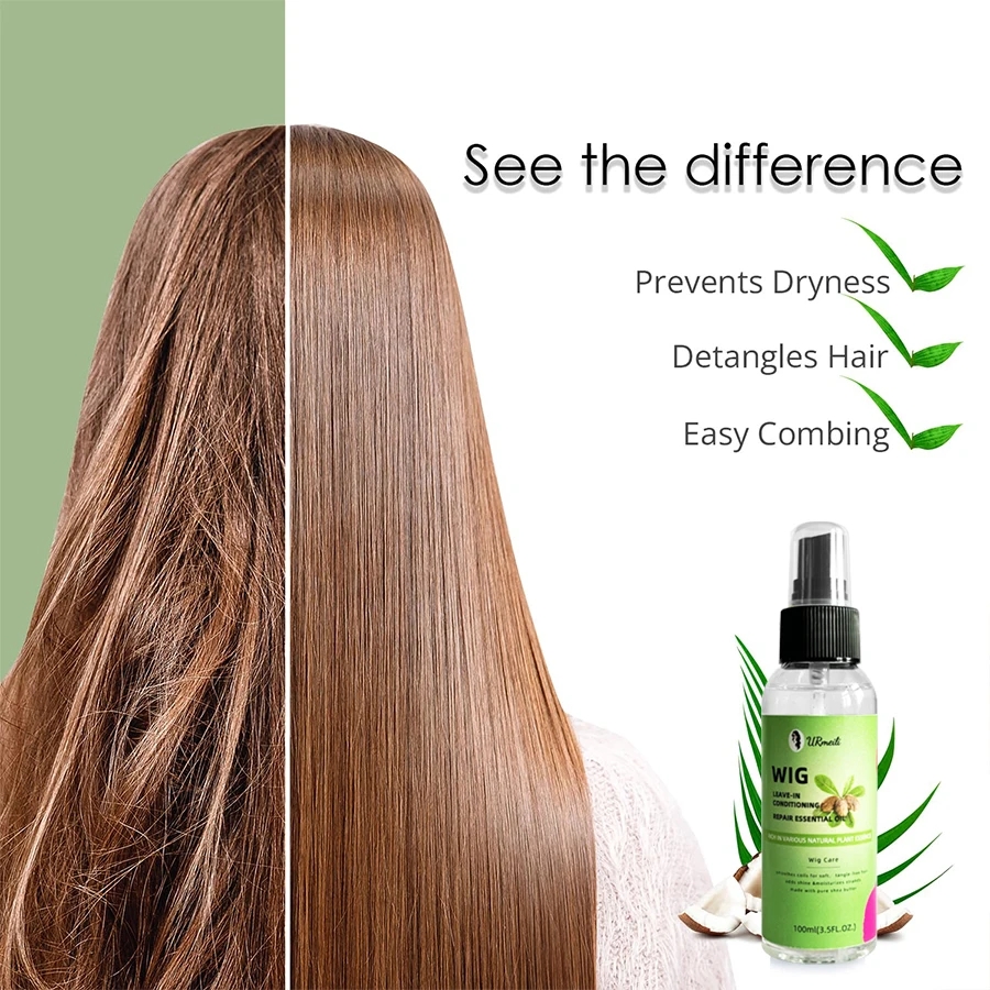 100ml ウィッグケア リーブインコンディショナースプレー - Hair Care Spray のレビューと価格