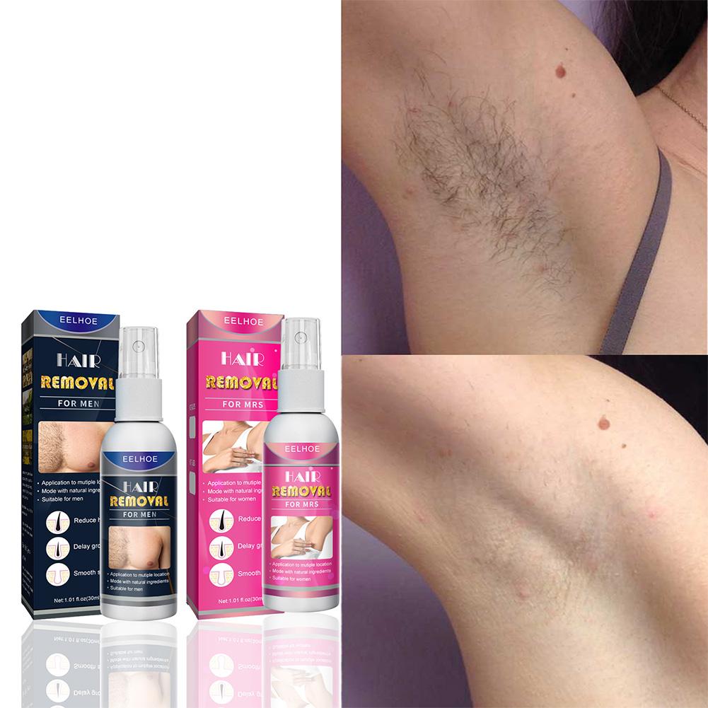 1/2 個超自然無痛永久脱毛女性男性全身脱毛クリーム強力な脱 - Hair Care Spray のレビューと価格