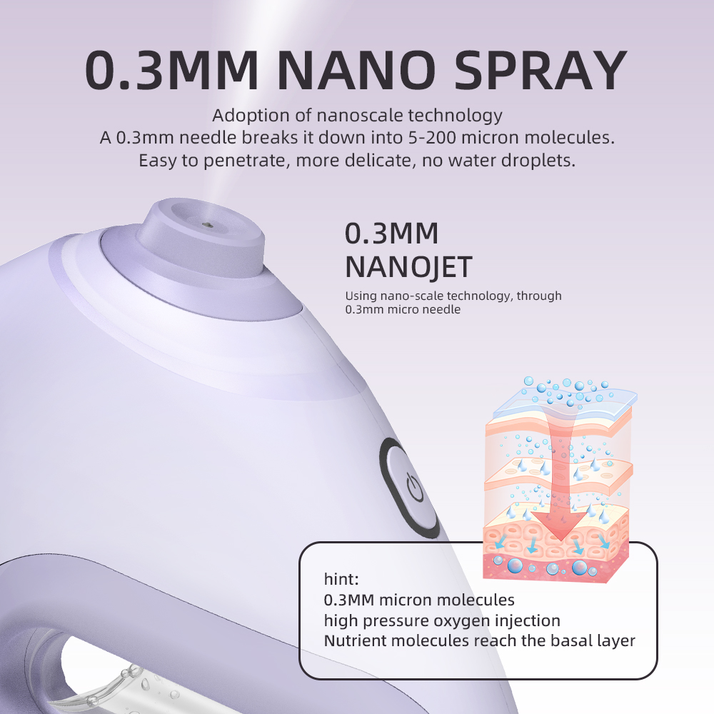 ナノフェイシャルスプレー水スチーマー酸素注入保湿機ハンドヘル - Hair Care Spray のレビューと価格