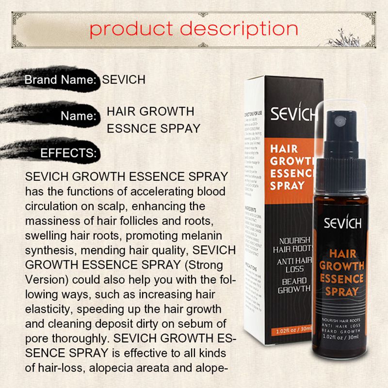 Sevich-髪の成長のためのオイルエッセンス,育毛の治療, - Hair Care Essence Oil Spray のレビューと価格