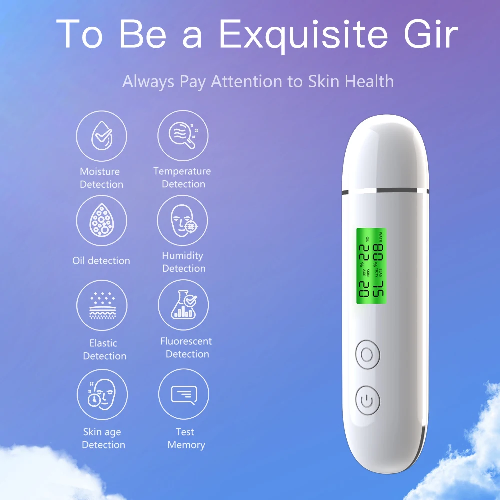 ポータブル充電式スキンアナライザー,LCDデジタル検出器,水 - Hair Porosity Test のレビューと価格