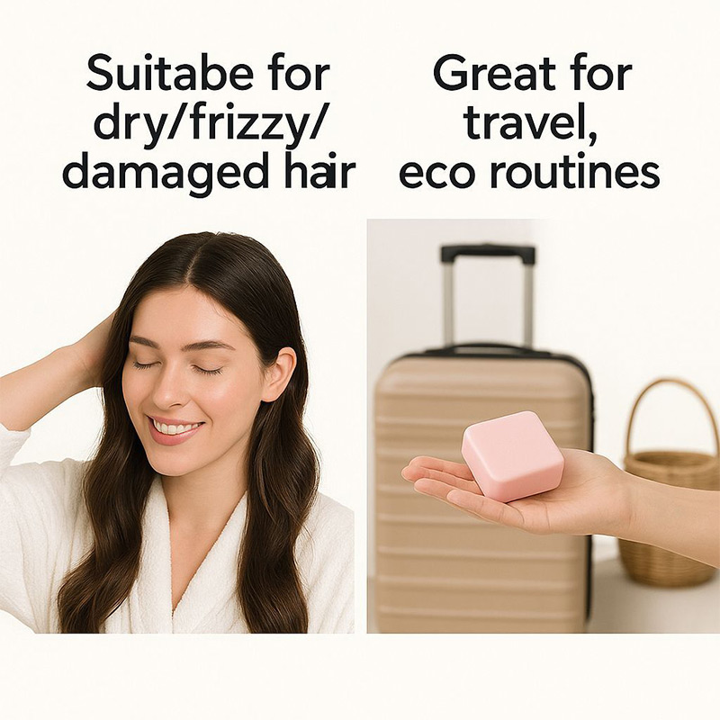 ヒマシ油コンディショナーソープバー、保湿栄養固形シャンプー、 - Hair Care Frizzy Hair のレビューと価格